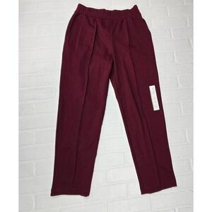 A new day Burgundy Pull on Pants XS